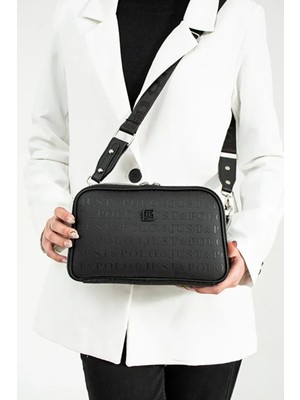 Just Polo Kadın 3D Baskılı Ayarlanabilir Askılı Şık Omuz Çantası Ebat: 16 x 26 cm