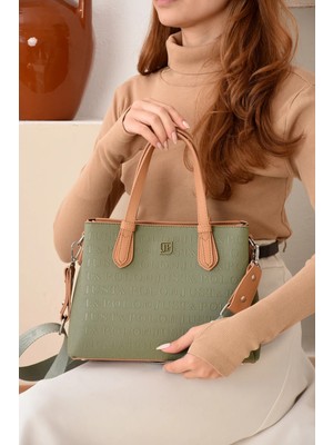 Just Polo Kadın Orta Boy Şık Su Geçirmez El & Omuz Çantası 344113MH