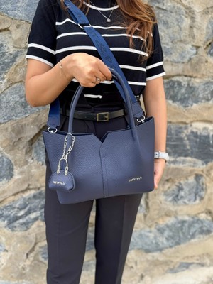 Just Polo Kadın Orijinal Just Polo Yumuşak Deri Ayarlanabilir Askılı Lüks El ve Omuz Çantası Shoulder Bag