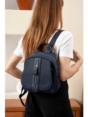 Just Polo Kadın Orta Boy Ayarlanabilir Askılı Şık Lakost Sırt Çantası Shopper