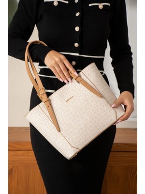 Just Polo Kadın Büyük Boy Lüks El Çantası Ebat : 24 x 27 cm Shopper