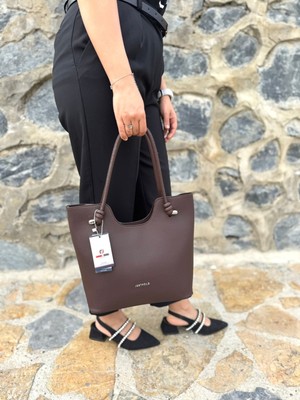 Just Polo Kadın Yeni Sezon Yumuşak Deri Lüks El Çantası Shopper