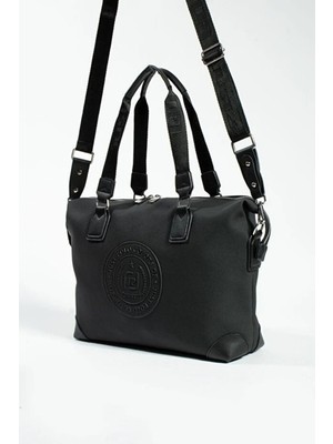 Just Polo Kadın Büyük Valiz Boy Ayarlanabilir Askılı Lüks El ve Omuz Çantası Shopper Ebat: 33 x 40 cm