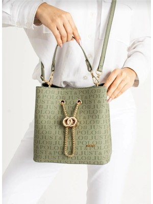 Just Polo Kadın Orta Boy Ayarlanabilir Askılı El ve Omuz Çantası Ebat: 22 x 23 cm Shopper