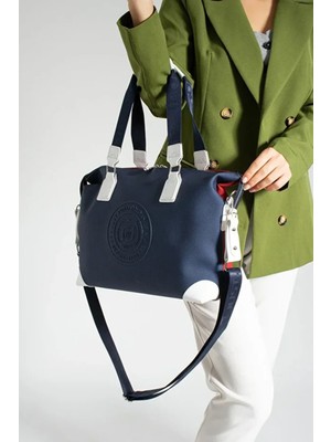 Just Polo Kadın Yeni Sezon Büyük Boy Lüks El ve Omuz Çantası Shoulder Bag Ebat: 33 x 40 cm