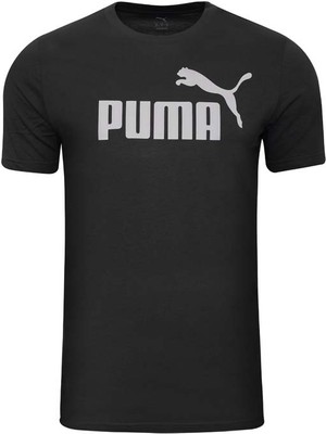 Puma Ess No. 1 Logo Tee Koyu Gri Erkek T-Shirt 682533-44