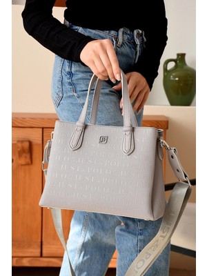 Just Polo Kadın Yeni Sezon Kabartma Desenli El ve Omuz Çantası 234113MH