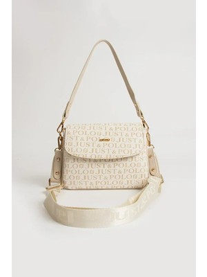 Just Polo Kadın Su Geçirmez Ayarlanabilir Askılı Lüks El & Omuz Çantası Shoulder Bag Ebat: 25 x 15 cm