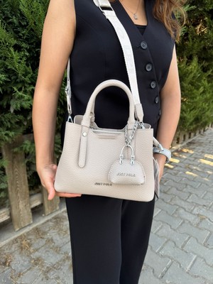 Just Polo Kadın Orta Boy Ayarlanabilir Askılı Lüks El & Omuz Çantası Shoulder Bag Ebat : 28 x 20 cm