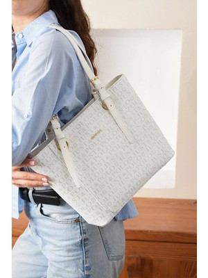 Just Polo Kadın Büyük Boy Lüks El Çantası Ebat : 24 x 27 cm Shopper