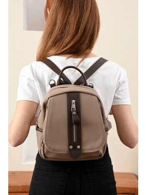 Just Polo Kadın Orta Boy Ayarlanabilir Askılı Şık Lakost Sırt Çantası Shopper