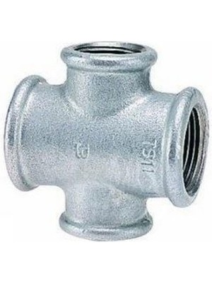 Colezium 1 1/4x3/4x1 1/4x3/4 Galvanizli Istavroz Inegal Te