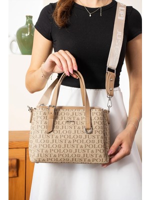 Just Polo Kadın Spor Model Ayarlanabilir Askılı Şık El & Omuz Çantası Shoulder Bag