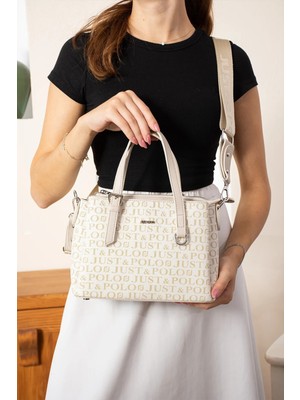Just Polo Kadın Spor Model Ayarlanabilir Askılı Şık El & Omuz Çantası Shoulder Bag