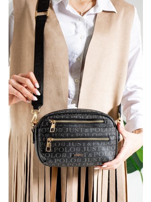 Just Polo Çok Bölmeli Kadın Omuz Çantası Çapraz Çanta 2183MH