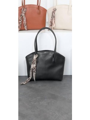 Özüm Takı Çanta Kadın Büyük Boy Omuz ve Kol Çantası Siyah