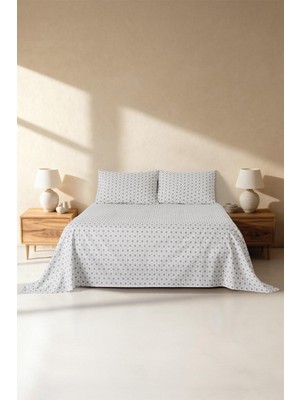 Soley Mix & Match | Bloom %100 Pamuk Çift Kişilik Çarşaf Seti