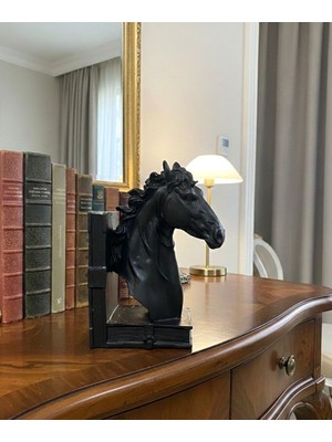 Mirsa Global Dekoratif At Kitap Tutucu Biblo (Biblo)