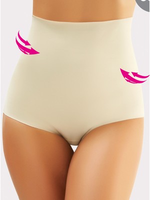 Miss Flex Ten Lazer Kesim Yüksek Bel Slip Korse 6001