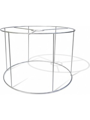 Hobilen Silindir Avize Iskeleti Metal - 40 cm - E27 Duy Uyumlu