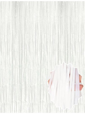 Evolvera Soft Beyaz Renk Duvar ve Kapı Perdesi Ithal 100X200 cm