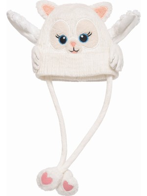 Prahar Hareketli Kulaklı Çocuk Kışlık Bere – Bastırınca Oynayan Patili, Yumuşak Peluş