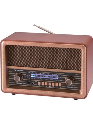 Geseus Nostaljik Ahşap Şarjlı 3 Bant Büyük Boy Radyo,tf,usb Girişli,fm Radyo,bluetooth Bağlantılı- D56-KOYU Kahve