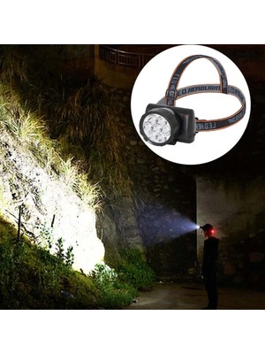 Evolvera 7 Ledli Şarjlı Baret Kafa Lambası  WT-701