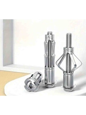 Rayko 80 ADET(4X46MM)PARAŞÜT Tipi Alçıpan Tavan Dübeli Korniş Dübeli Alçıpan Dübeli