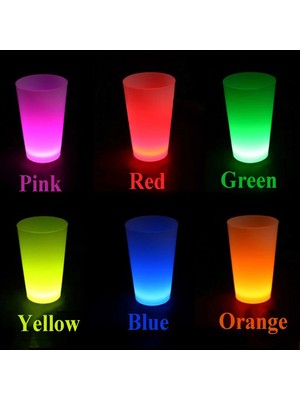 Evolvera Neon Parti Glow Bardak 1.5 Oz Karışık Renk 1 Adet Tekli