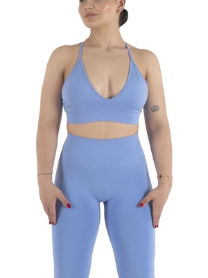 NTB Nature The Brand Ntb Ip Askılı V Yaka Sporcu Sütyeni, Fitness, Yoga, Pilates, Koşu, Antrenman