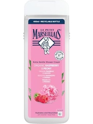 Le Petit Marseillais Frambuaz ve Şakayık Duş Jeli 400 ml