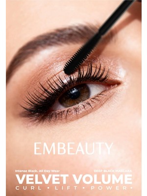 Velvet Siyah Renk Volume Velet Maskara