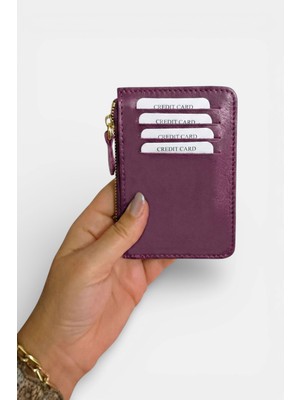 Lederax Suni Deri Slim Kartlık Cüzdan LD625