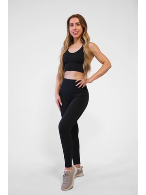 NTB Nature The Brand Ntb Yüksek Bel Kalça Toparlayıcı Dikişsiz Scrunch Tayt