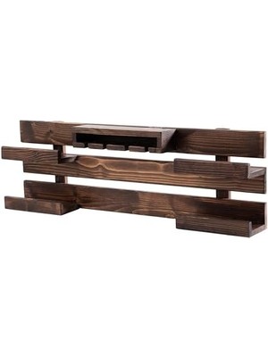 Concept Ahşap Şarap Standı Yatay Vina