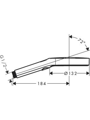 Rainfinity Su Tasarruflu Duş Başlığı (130 Mm, 3 Püskürtme Türü) Mat Siyah