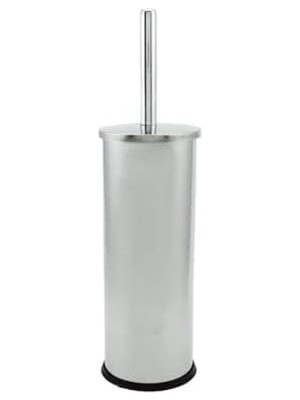 Metal Wc Fırçası, Krom Tuvalet Temizleme Fırçası, Paslanmaz Çelik Saplı, Dayanıklı ve Hijyenik Banyo Aksesuarı