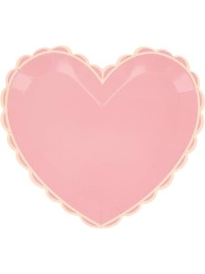 - Pastel Ton Kalp Tabaklar (L) (8'li)