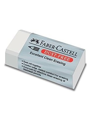 187130-BOX30 Tozsuz Silgi - Beyaz (30'lu Paket)