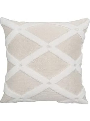 Hamur Kırlent 43X43 cm Ekru