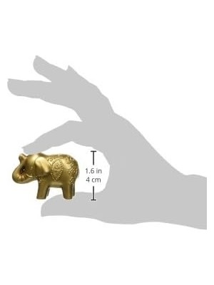 Aspen Yer Kartı Tutucu, Altın Fil Motifli, Fotoğraf Tutucu, Parti Aksesuarı, Düğün Dekorasyonu (6 Adet)