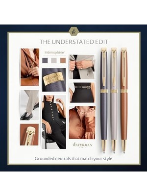 Hemisphere 25 Metalik Bakır Gt Roller Kalem