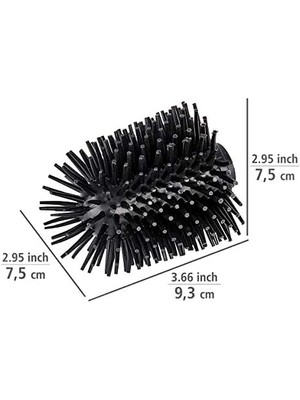 Yedek Silecek Lastiği, Silikon, Siyah, 7,5x7,5x9,3 cm