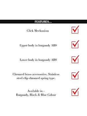 52 Tükenmez Kalem Bordo