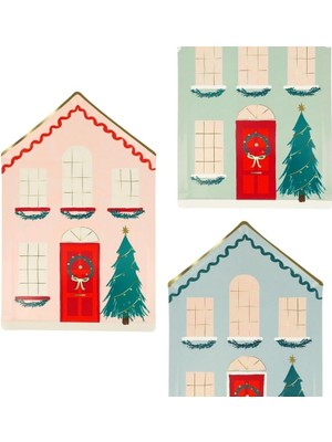 - Festive Plates - Kutlama Evi Tabak (8'li)