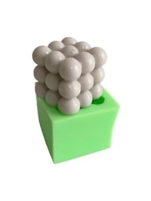 Küçük Bubble Şeklinde Silikon Kokulu Taş ve Mum Kalıbı 4X4X4 cm DOP13763093IGO