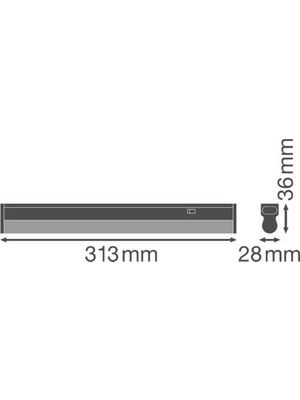 Lıneer Tezgahaltı 4W/3000K
