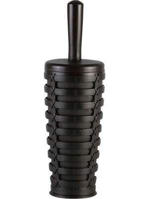 M-E22-10-10 Tuvalet FIRÇASI,%100 Plastik, Kahve