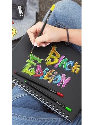 Graphite Aquarelle Kurşun Kalem Seti, 5’li, Hb-2b-4b-6b-8b, Metal Kutulu, Siyah Naturel, Suda Çözünür, Teknik Çizim ve Eskiz Için